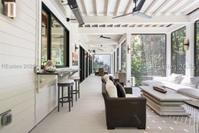 Where contemporary elegance meets timeless Lowcountry beauty on Old Tabby Links on Spring Island in South Carolina - for sale on GolfHomes.com, golf home, golf lot
