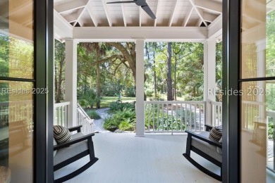 Where contemporary elegance meets timeless Lowcountry beauty on Old Tabby Links on Spring Island in South Carolina - for sale on GolfHomes.com, golf home, golf lot