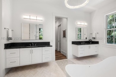 Where contemporary elegance meets timeless Lowcountry beauty on Old Tabby Links on Spring Island in South Carolina - for sale on GolfHomes.com, golf home, golf lot