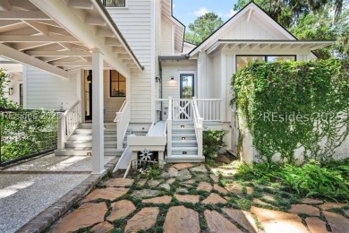 Where contemporary elegance meets timeless Lowcountry beauty on Old Tabby Links on Spring Island in South Carolina - for sale on GolfHomes.com, golf home, golf lot
