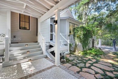 Where contemporary elegance meets timeless Lowcountry beauty on Old Tabby Links on Spring Island in South Carolina - for sale on GolfHomes.com, golf home, golf lot