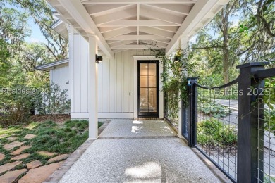 Where contemporary elegance meets timeless Lowcountry beauty on Old Tabby Links on Spring Island in South Carolina - for sale on GolfHomes.com, golf home, golf lot