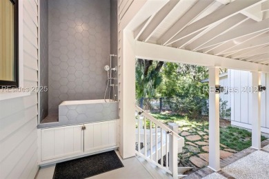 Where contemporary elegance meets timeless Lowcountry beauty on Old Tabby Links on Spring Island in South Carolina - for sale on GolfHomes.com, golf home, golf lot