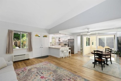 Welcome to this beautifully transformed and private end-unit on Laguna Woods Village Golf Course in California - for sale on GolfHomes.com, golf home, golf lot