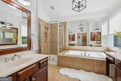 Amazing new listing nestled on a quiet cul-de-sac in one of the on Reunion Golf Club in Georgia - for sale on GolfHomes.com, golf home, golf lot