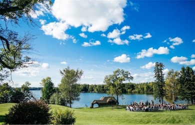 Have it all at Tagalong Resort! Watch the 16th tee box from your on Tagalong Golf Course in Wisconsin - for sale on GolfHomes.com, golf home, golf lot