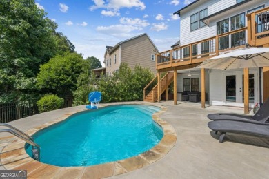 Amazing new listing nestled on a quiet cul-de-sac in one of the on Reunion Golf Club in Georgia - for sale on GolfHomes.com, golf home, golf lot