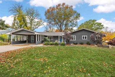 Stylishly Reimagined Mid-Century Home in Prime Location on Finkbine Golf Course in Iowa - for sale on GolfHomes.com, golf home, golf lot