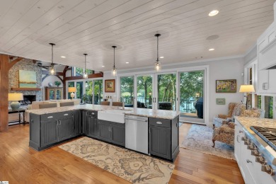 Set on a private 1.12-acre cul-de-sac lot, this expanded and on The Reserve At Lake Keowee in South Carolina - for sale on GolfHomes.com, golf home, golf lot