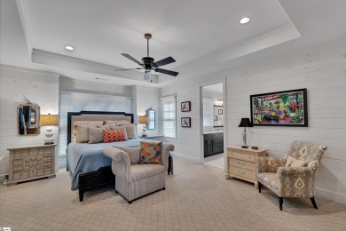 Set on a private 1.12-acre cul-de-sac lot, this expanded and on The Reserve At Lake Keowee in South Carolina - for sale on GolfHomes.com, golf home, golf lot