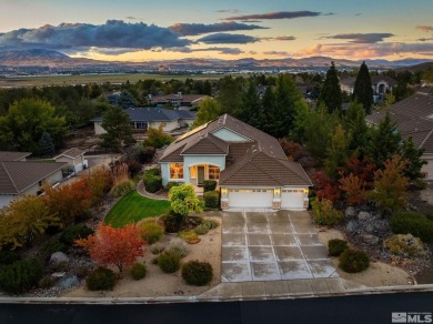 Gorgeously landscaped 1-story home in the desirable Grand Vistas on Hidden Valley Country Club in Nevada - for sale on GolfHomes.com, golf home, golf lot