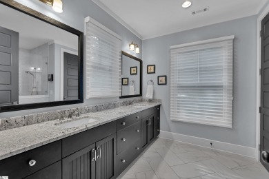 Set on a private 1.12-acre cul-de-sac lot, this expanded and on The Reserve At Lake Keowee in South Carolina - for sale on GolfHomes.com, golf home, golf lot