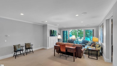 Set on a private 1.12-acre cul-de-sac lot, this expanded and on The Reserve At Lake Keowee in South Carolina - for sale on GolfHomes.com, golf home, golf lot