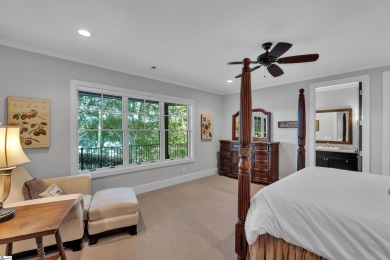 Set on a private 1.12-acre cul-de-sac lot, this expanded and on The Reserve At Lake Keowee in South Carolina - for sale on GolfHomes.com, golf home, golf lot