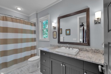 Set on a private 1.12-acre cul-de-sac lot, this expanded and on The Reserve At Lake Keowee in South Carolina - for sale on GolfHomes.com, golf home, golf lot