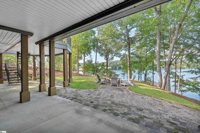 Set on a private 1.12-acre cul-de-sac lot, this expanded and on The Reserve At Lake Keowee in South Carolina - for sale on GolfHomes.com, golf home, golf lot