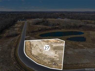 UNIT # 27 VISTAS OF OAKLAND - 1.1 ACRE HOMESITE BACKING TO POND on The Myth Golf and Banquet - Beaver Creek Links in Michigan - for sale on GolfHomes.com, golf home, golf lot