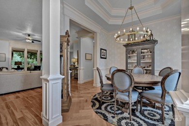 Beautiful and refined, this traditional home features custom on BanBury Golf Club in Idaho - for sale on GolfHomes.com, golf home, golf lot