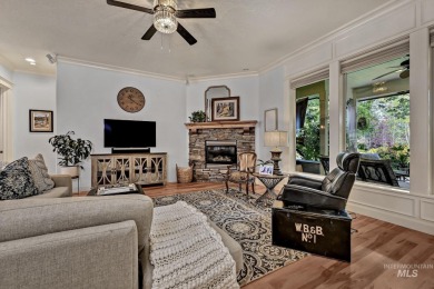 Beautiful and refined, this traditional home features custom on BanBury Golf Club in Idaho - for sale on GolfHomes.com, golf home, golf lot