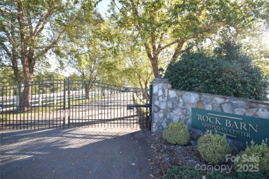 This lot is located in an artfully designed full service on Rock Barn Golf and Spa in North Carolina - for sale on GolfHomes.com, golf home, golf lot