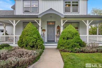 One of the most stunning & iconic homes on the best street in on Genoa Lakes Golf Club - Lakes Course in Nevada - for sale on GolfHomes.com, golf home, golf lot