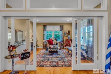 One of the most stunning & iconic homes on the best street in on Genoa Lakes Golf Club - Lakes Course in Nevada - for sale on GolfHomes.com, golf home, golf lot