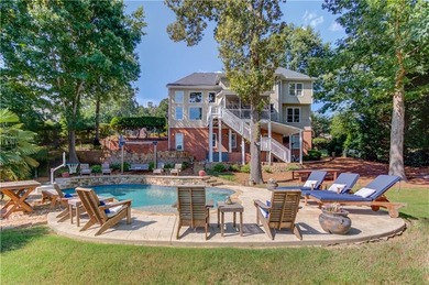 Lakefront living in sought after Hamilton Mill, priced to sell! on Hamilton Mill Golf Club in Georgia - for sale on GolfHomes.com, golf home, golf lot