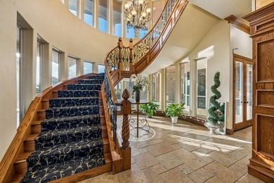 Mediterranean estate positioned on a premier golf course lot in on Stonebriar Golf Course in Texas - for sale on GolfHomes.com, golf home, golf lot