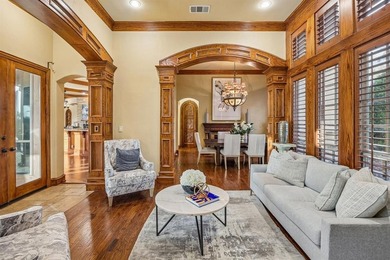 Mediterranean estate positioned on a premier golf course lot in on Stonebriar Golf Course in Texas - for sale on GolfHomes.com, golf home, golf lot