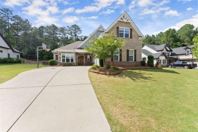 Stunning 6-Bedroom Custom Home in Traditions of Braselton on Traditions of Braselton Golf Club in Georgia - for sale on GolfHomes.com, golf home, golf lot
