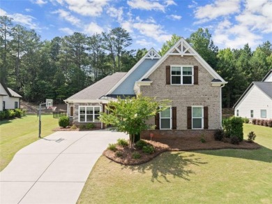 Stunning 6-Bedroom Custom Home in Traditions of Braselton on Traditions of Braselton Golf Club in Georgia - for sale on GolfHomes.com, golf home, golf lot
