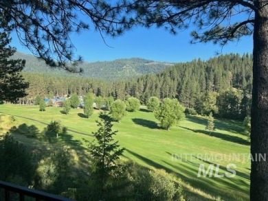 A cozy little log cabin. Two bedrooms, one is in the large open on Terrace Lakes Golf Resort in Idaho - for sale on GolfHomes.com, golf home, golf lot