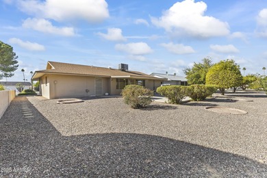 Welcome to this SPACIOUS 3-bedroom, 2-bath, 2-car garage home in on Sun City Lakes West and East in Arizona - for sale on GolfHomes.com, golf home, golf lot