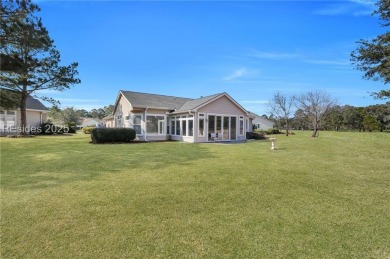 Meticulously maintained, this Hamilton Jefferson model is in on Okatie Creek Golf Club in South Carolina - for sale on GolfHomes.com, golf home, golf lot