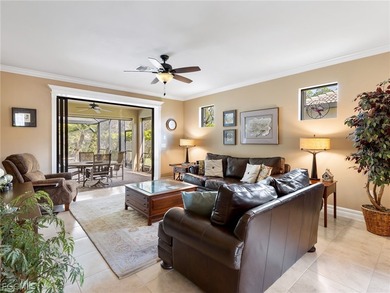 This two-bedroom plus den saltwater pool home in Bridgetown at on The Plantation Golf and Country Club in Florida - for sale on GolfHomes.com, golf home, golf lot