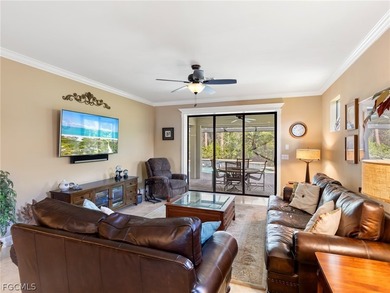 This two-bedroom plus den saltwater pool home in Bridgetown at on The Plantation Golf and Country Club in Florida - for sale on GolfHomes.com, golf home, golf lot