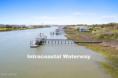 Highly coveted intracoastal waterway homesite could now be yours on Lockwood Folly Country Club in North Carolina - for sale on GolfHomes.com, golf home, golf lot