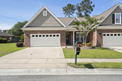 Welcome to this stunning end unit townhome in the Magnolia on Magnolia Greens Golf Plantation in North Carolina - for sale on GolfHomes.com, golf home, golf lot