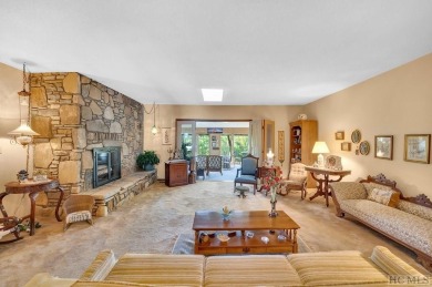 Remarkable golf course and mountain views from this immaculately on Lake Toxaway Country Club in North Carolina - for sale on GolfHomes.com, golf home, golf lot