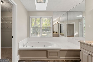 Recently renovated ranch home with, new deck and newer roof is on Honey Creek Country Club in Georgia - for sale on GolfHomes.com, golf home, golf lot
