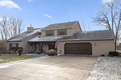 Discover your own slice of paradise in this exquisite two-story on Lake James Golf Club in Indiana - for sale on GolfHomes.com, golf home, golf lot