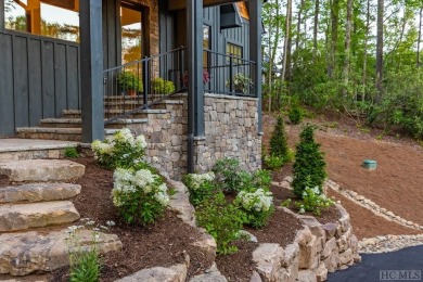 Introducing a brand new, light-filled modern mountain residence on Burlingame Country Club in North Carolina - for sale on GolfHomes.com, golf home, golf lot