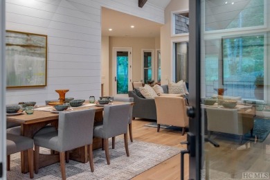 Introducing a brand new, light-filled modern mountain residence on Burlingame Country Club in North Carolina - for sale on GolfHomes.com, golf home, golf lot