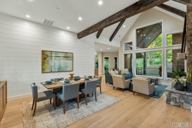 Introducing a brand new, light-filled modern mountain residence on Burlingame Country Club in North Carolina - for sale on GolfHomes.com, golf home, golf lot