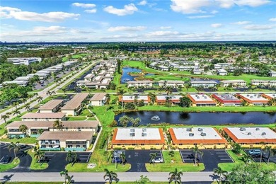 Discover this charming 2-bed, 2-bath villa in the Bundled Golf on The Glades Golf and Country Club in Florida - for sale on GolfHomes.com, golf home, golf lot