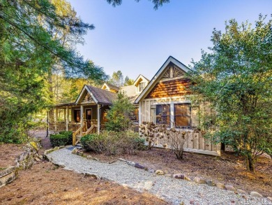 Looking for a move-in ready mountain home? This cottage is in on Bear Lake Golf Club in North Carolina - for sale on GolfHomes.com, golf home, golf lot