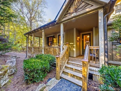 Looking for a move-in ready mountain home? This cottage is in on Bear Lake Golf Club in North Carolina - for sale on GolfHomes.com, golf home, golf lot