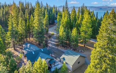 Nestled in the pines on a level two acre lot, this stunning on Lake Almanor West Golf Course in California - for sale on GolfHomes.com, golf home, golf lot