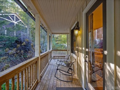 Looking for a move-in ready mountain home? This cottage is in on Bear Lake Golf Club in North Carolina - for sale on GolfHomes.com, golf home, golf lot