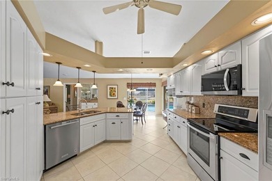 Welcome to this beautifully maintained home offering 2,399 on Spanish Wells Golf and Country Club in Florida - for sale on GolfHomes.com, golf home, golf lot